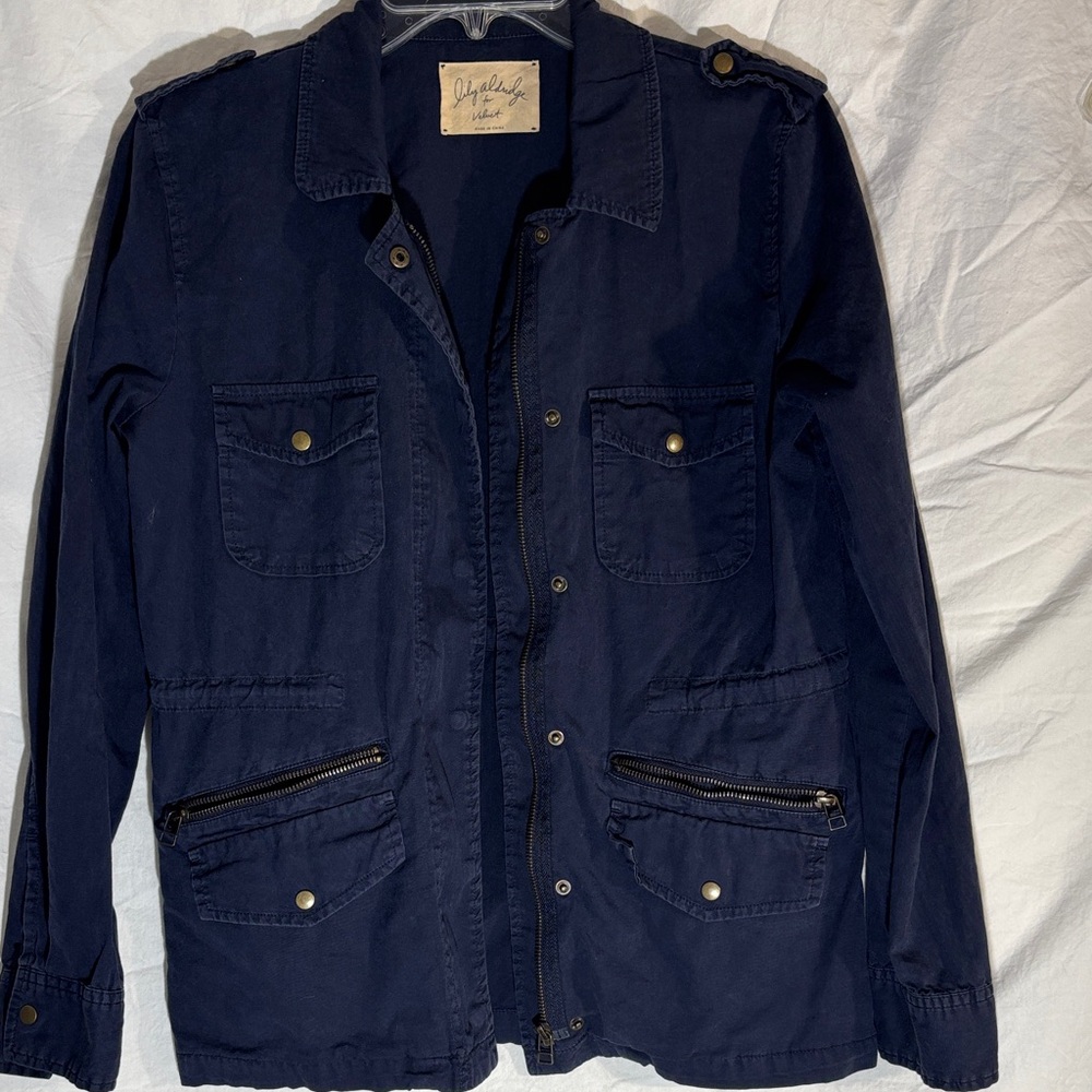 Utility Jacket in Navy Blue